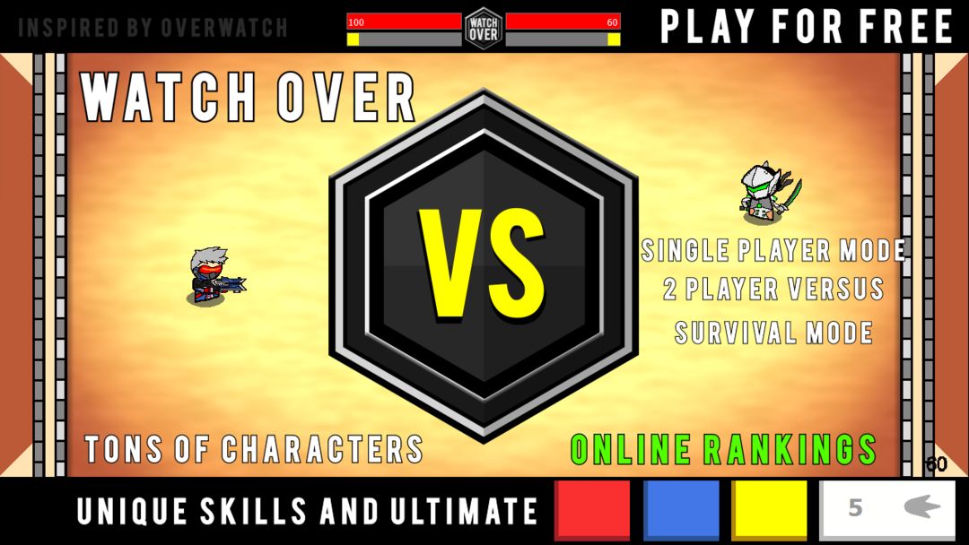 Watch Over : Overwatch Duel ภาพหน้าจอเกม