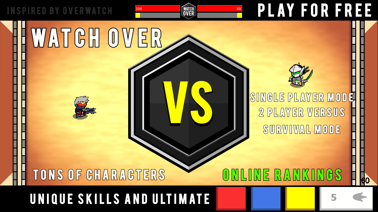 Watch Over : Overwatch Duel Game Screenshot
