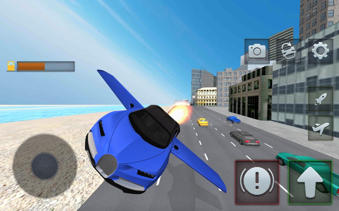 Ultimate Flying Car Simulator ภาพหน้าจอเกม