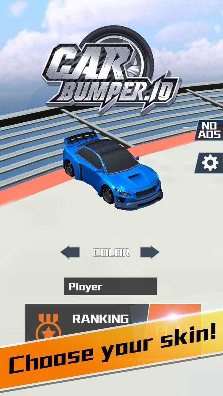 Car Bumper.io - Battle on Roof Game Screenshot