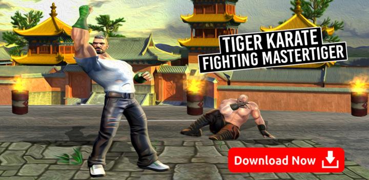 Banner of Tiger Karate Fighting Master - Kung Fu Fight 1.0