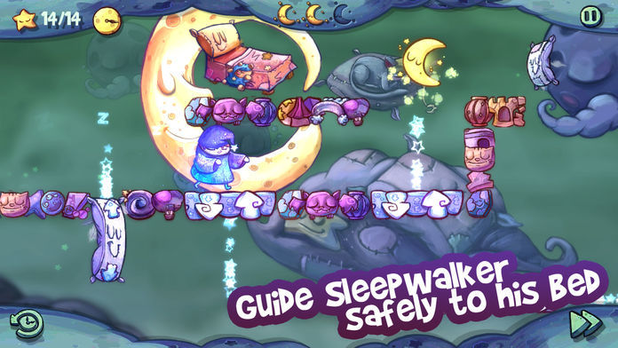 Sleepwalker's Journey 게임 스크린 샷
