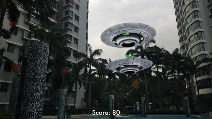 AR 侵略者 Game Screenshot