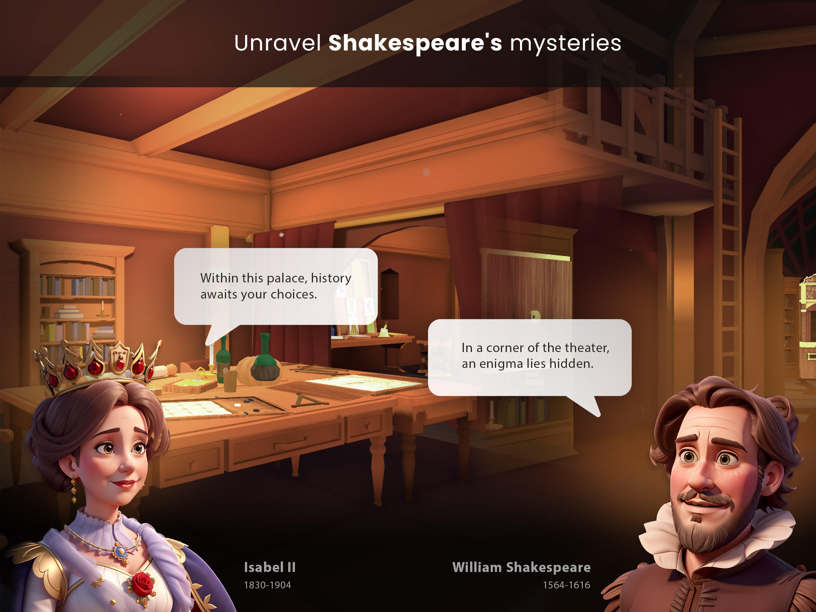 Historical Escape Room - game screenshot game
