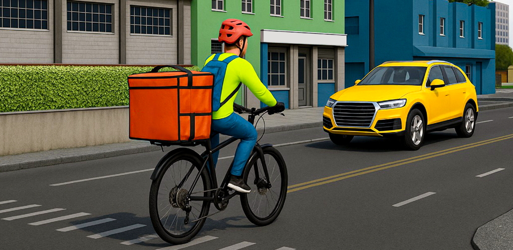 Food Delivery Rider Life Sim screenshot