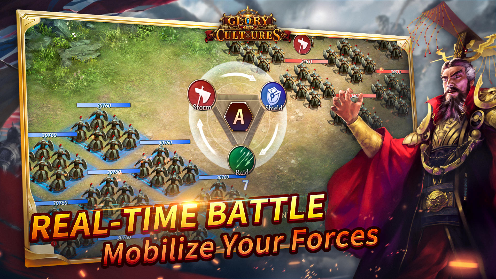 Glory and Cultures Game Screenshot