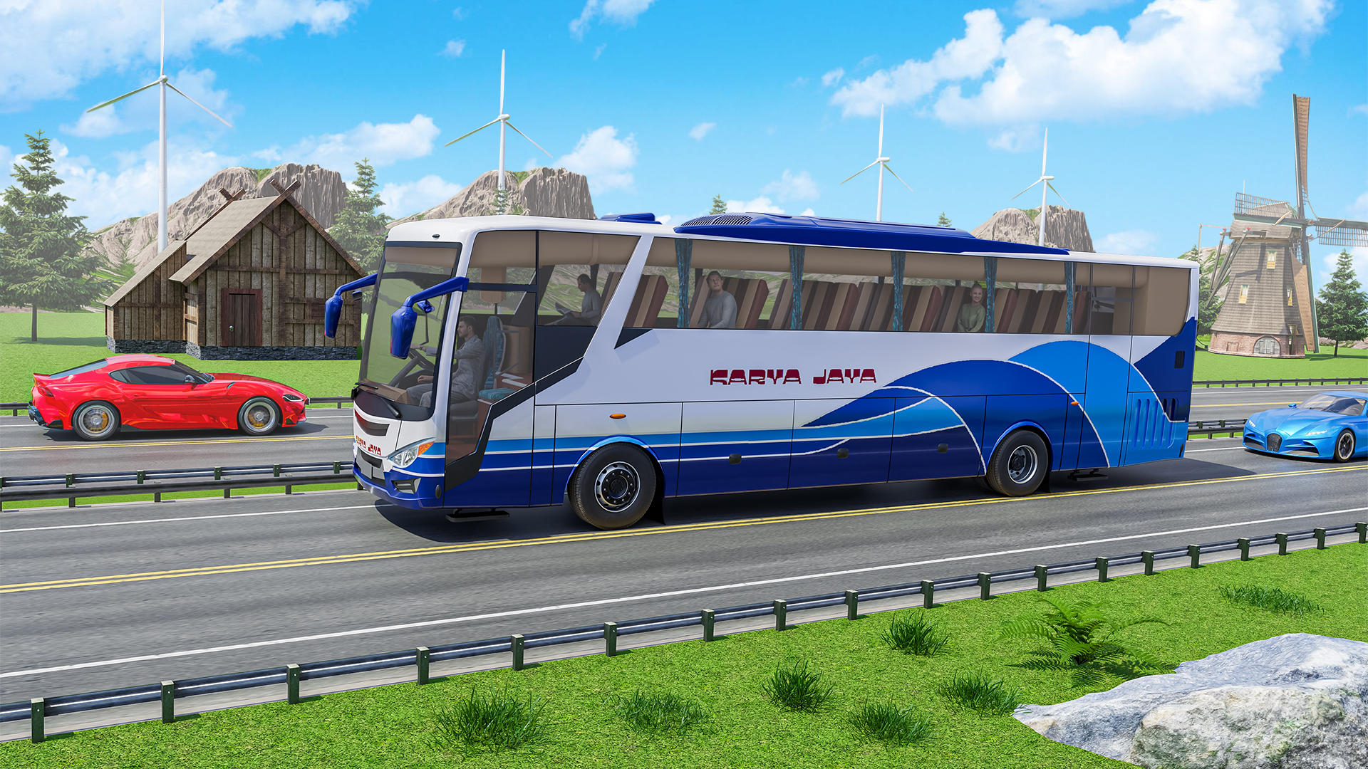 Estacionamento de ônibus Parque de diversões 3D versão móvel andróide iOS  apk baixar gratuitamente-TapTap