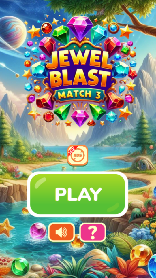 Jewel Blast - Match 3 Game ゲームのスクリーンショット