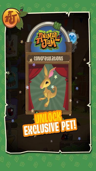 AJ Jump: Animal Jam Kangaroos! ภาพหน้าจอเกม