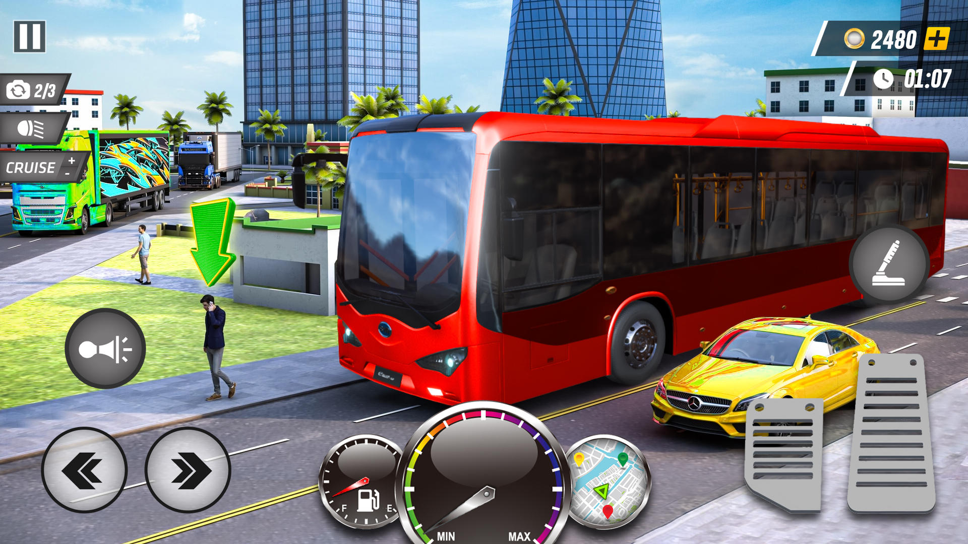 Screenshot 5 of City Bus Simulator - Bus Games 