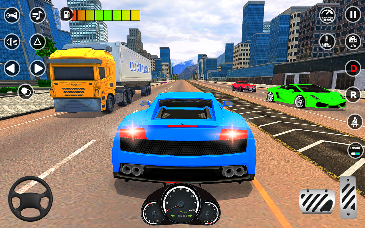 Traffic Driving-Racing Master Game Screenshot