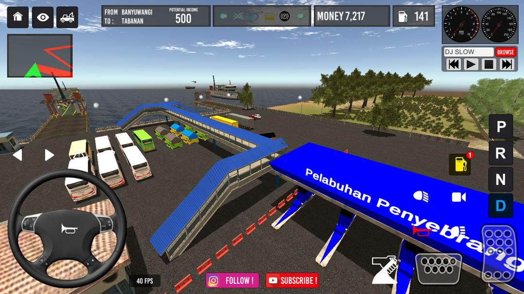 IDBS Indonesia Truck Simulator screenshot game