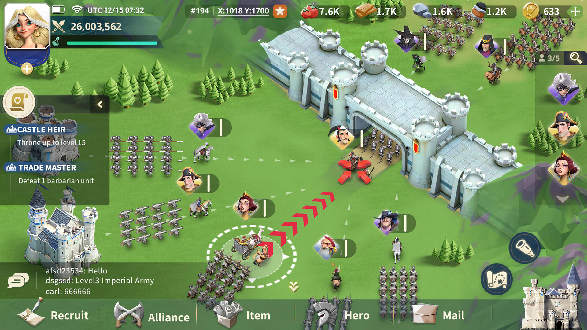 Screenshot of Castle Empire