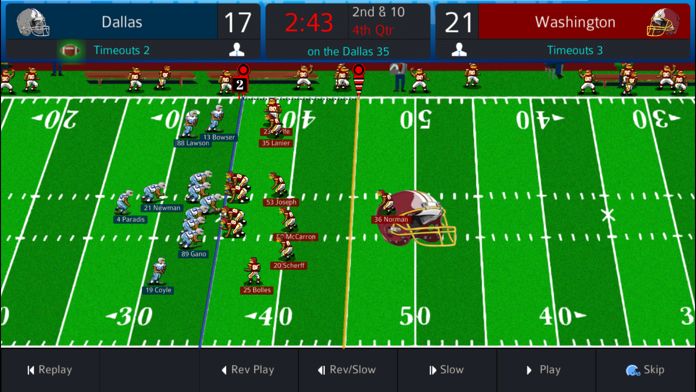 Screenshot of Pro Strategy Football 2021