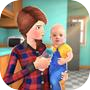 Virtual Family Babysitter Helping Mom Simulator 3D