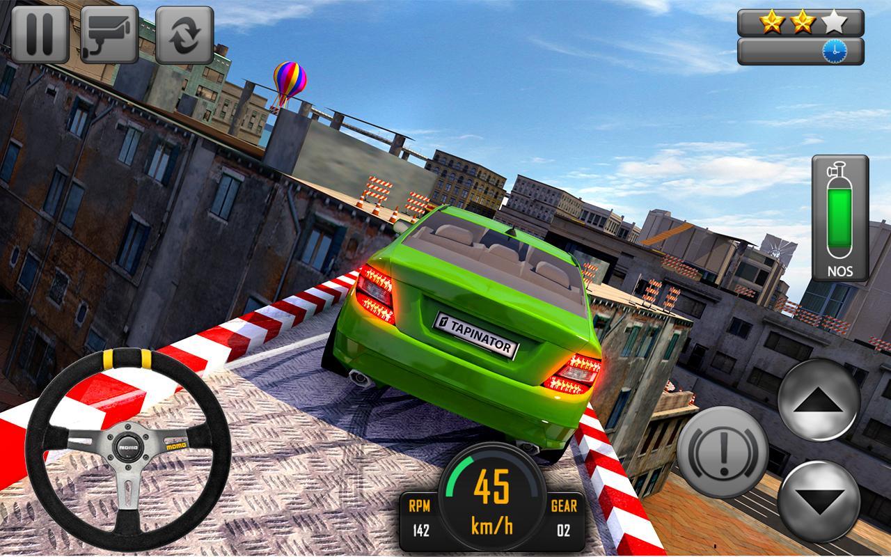 City RoofTop Stunts 2016 Game Screenshot