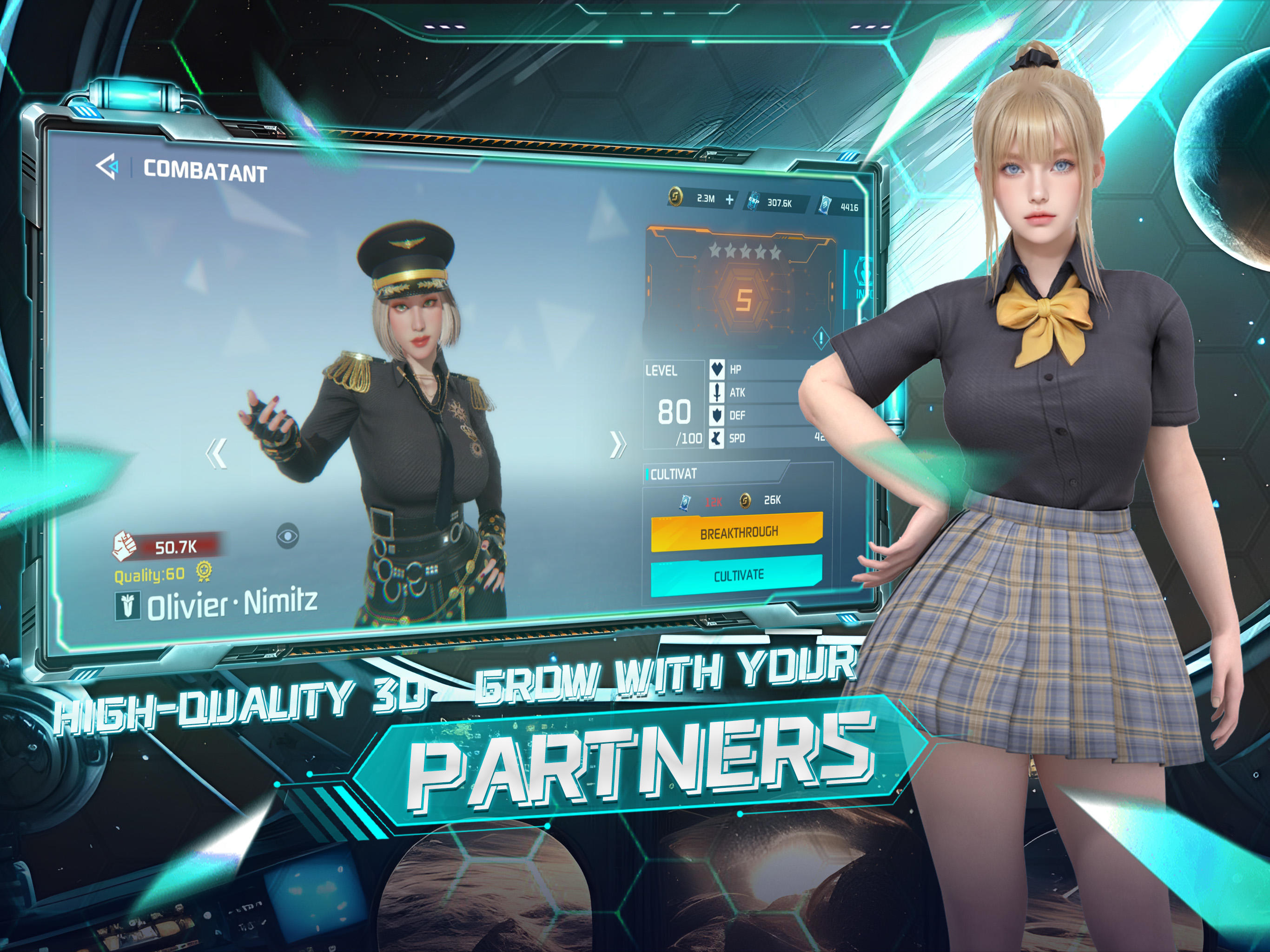 Legend of Goddess:The Last War Game Screenshot