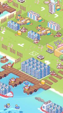 Cuplikan Layar Game Cat CEO: Idle Fish Tycoon