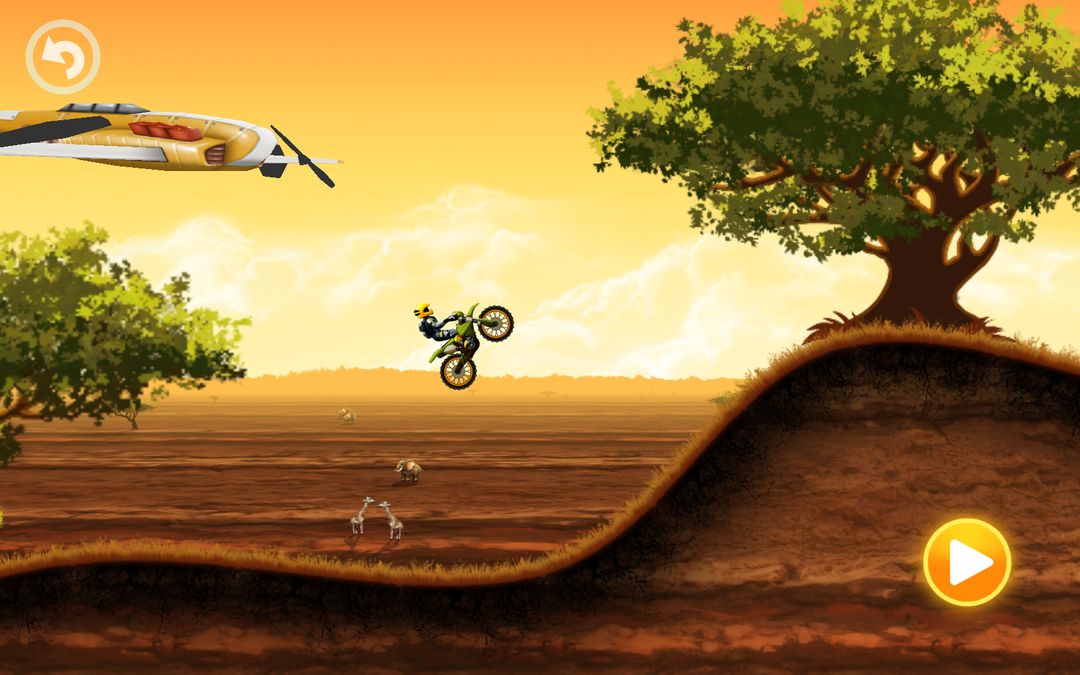 Safari Motocross Racing 게임 스크린 샷