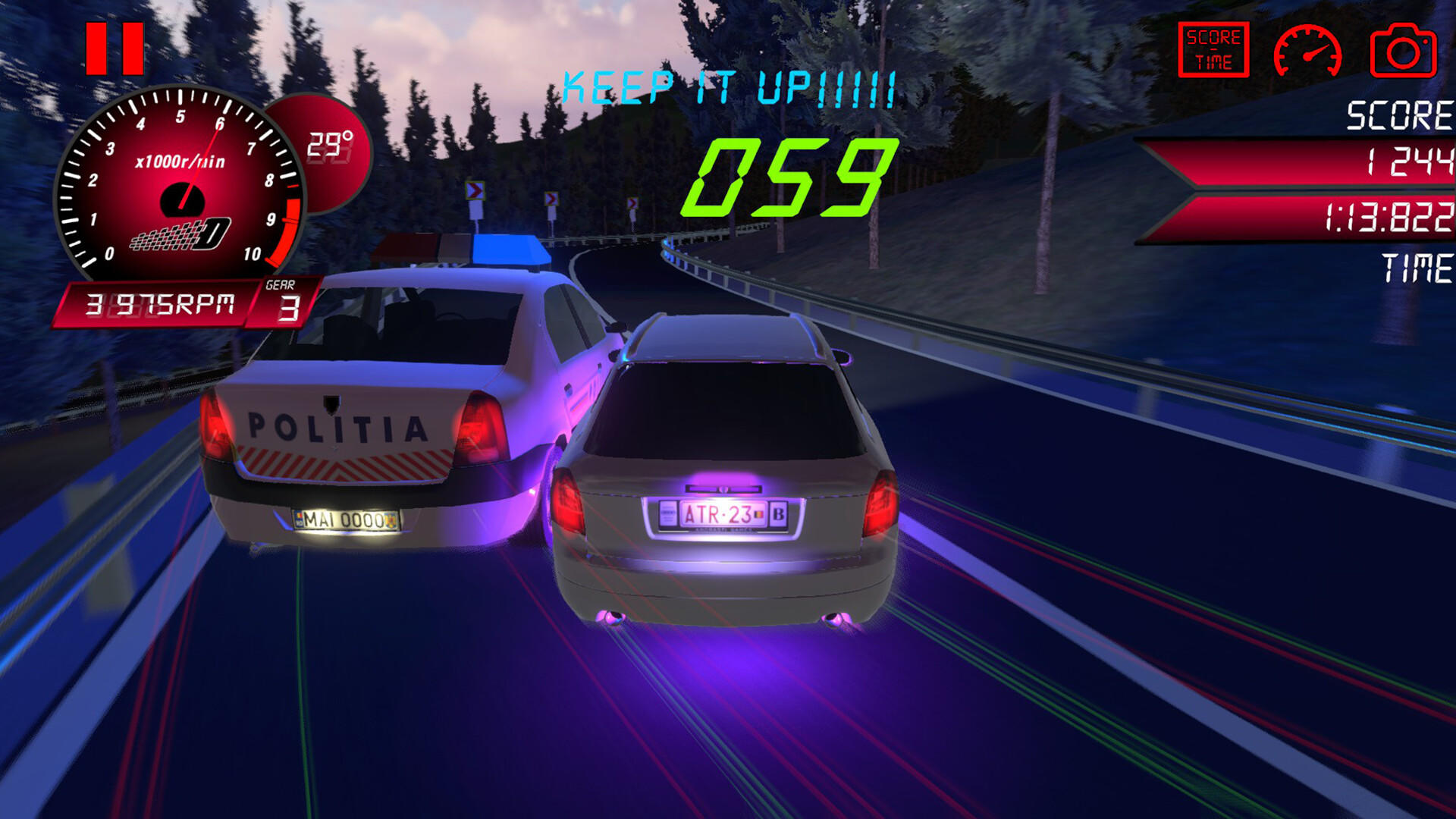 Transylvania Drift Game Screenshot