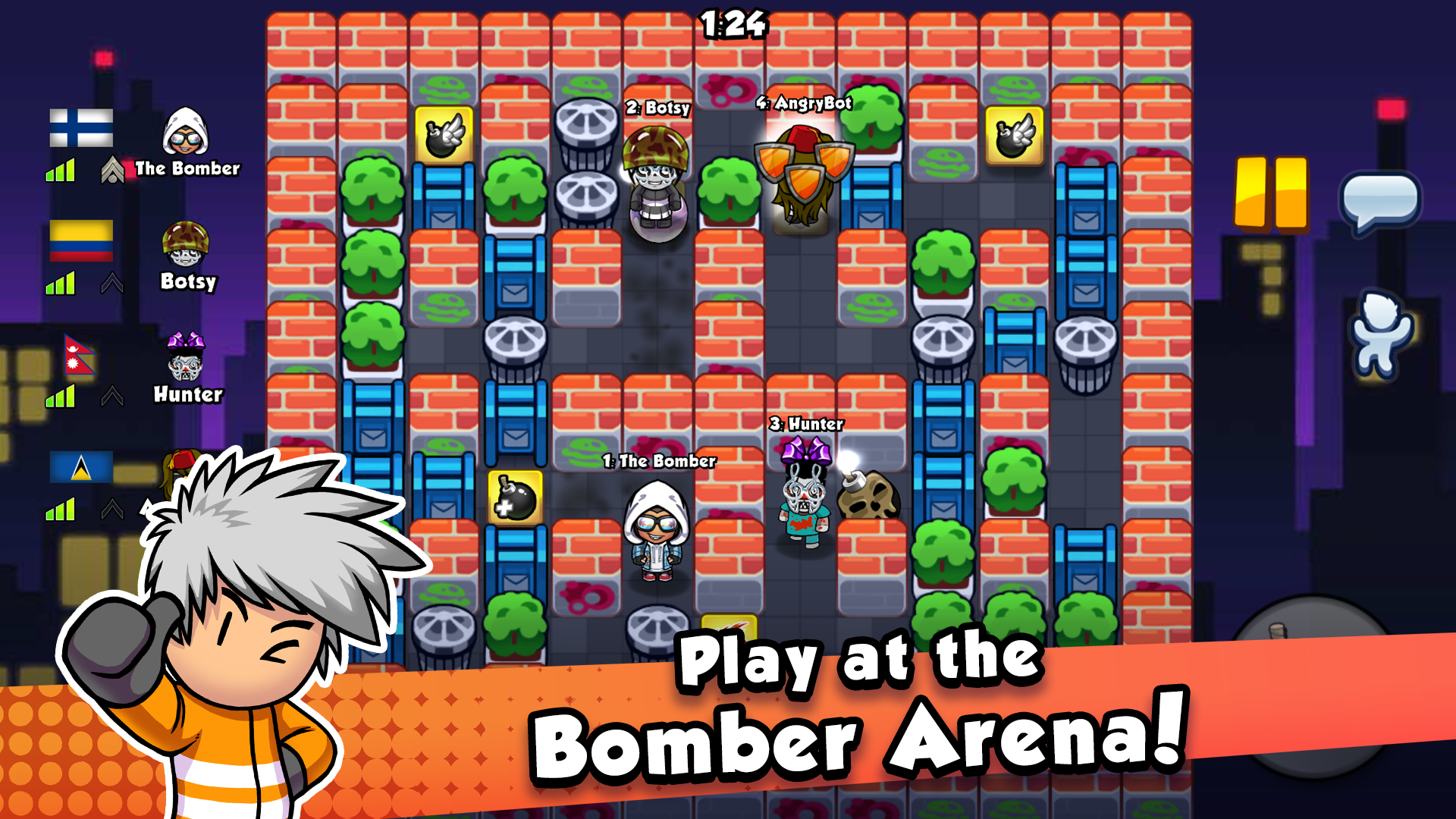 Screenshot of Bomber Friends