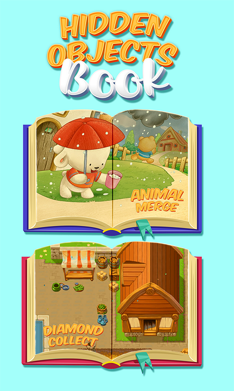 Cuplikan Layar Game Hidden Objects Book!