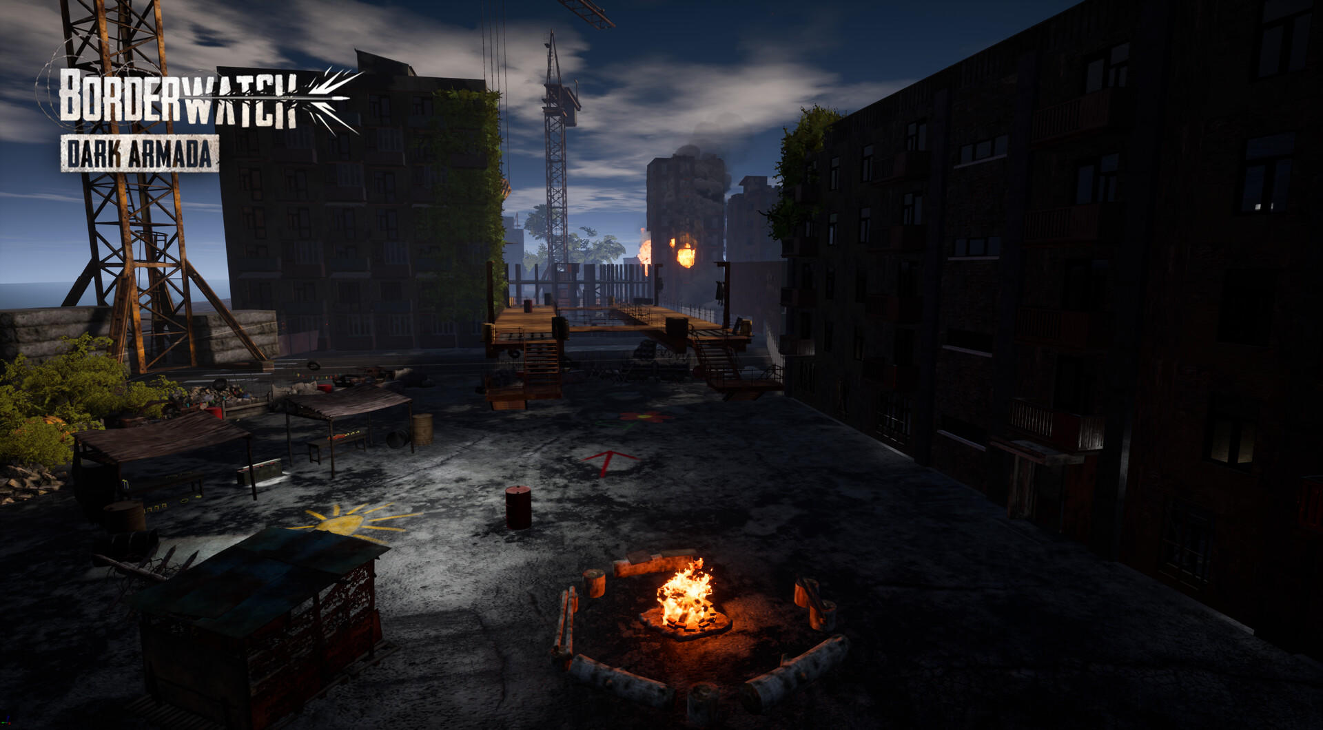 Borderwatch: Dark Armada Game Screenshot