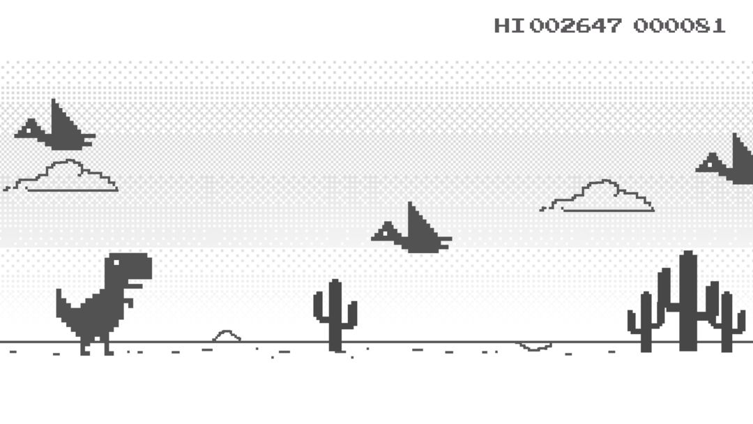 T - Rex Game Google (Parte 01) 