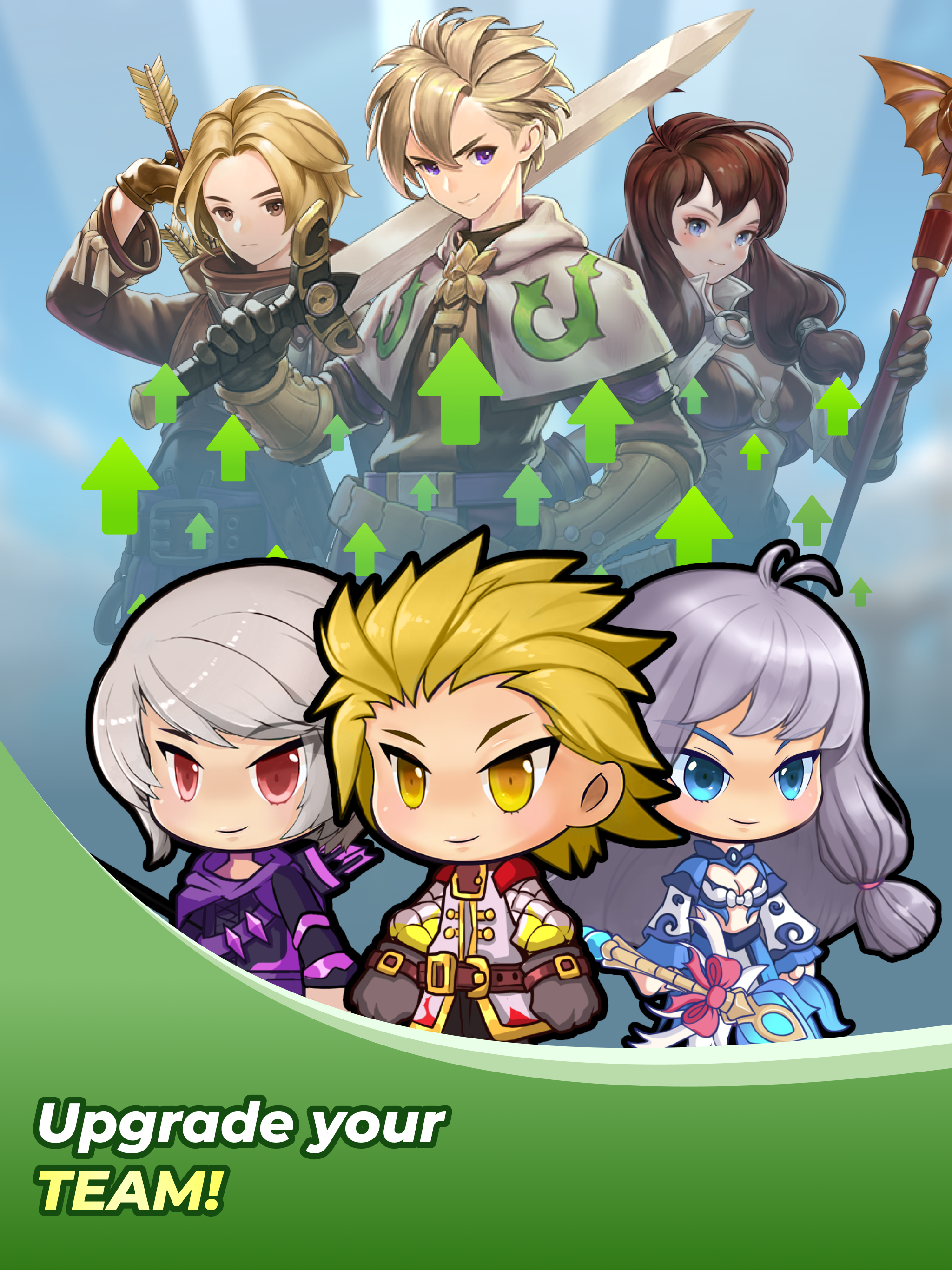 Midgard Heroes: Ragnarok Idle Game Screenshot