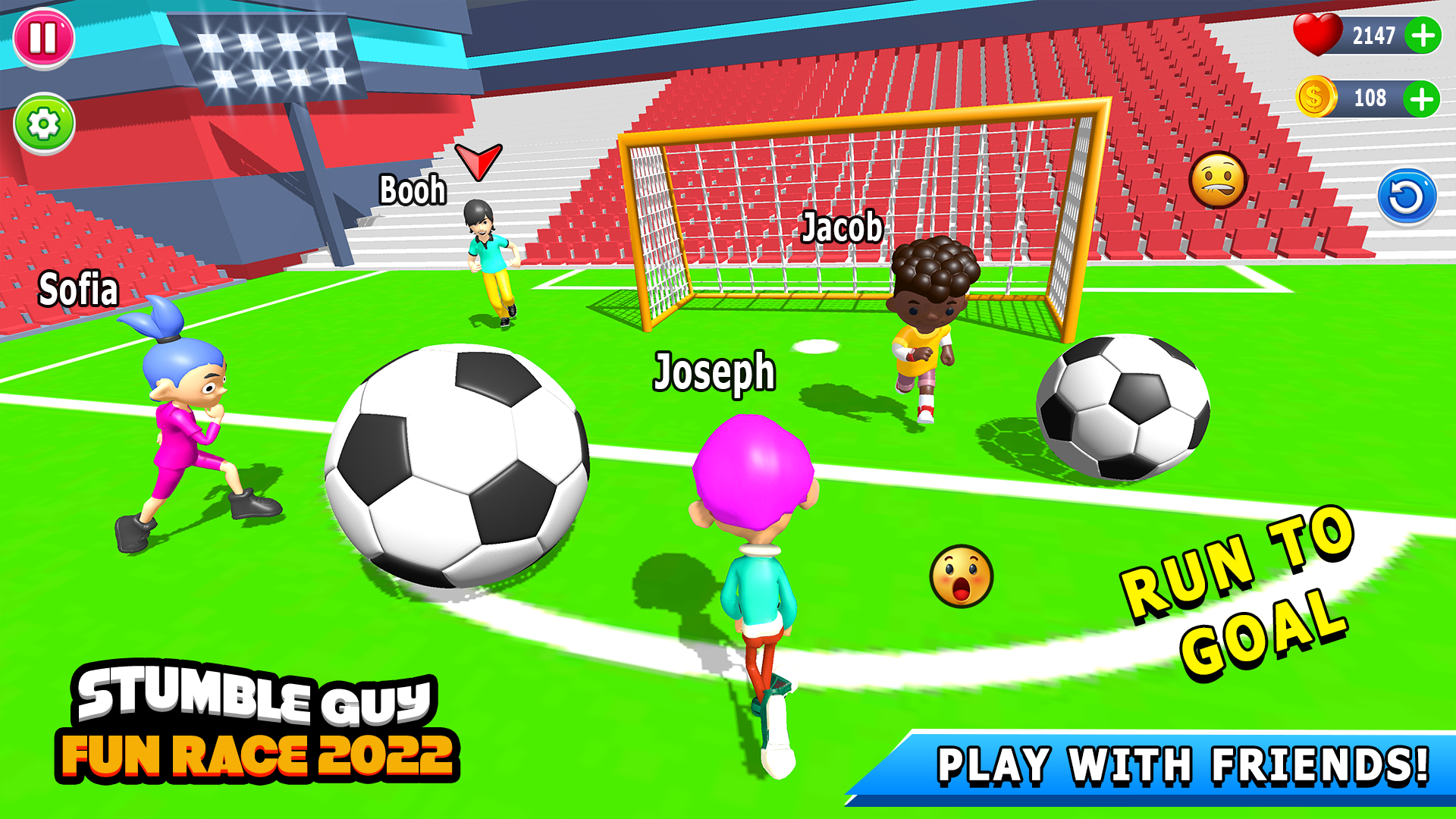 Screenshot 5 of Stumble Fall .io Guys Knockout 