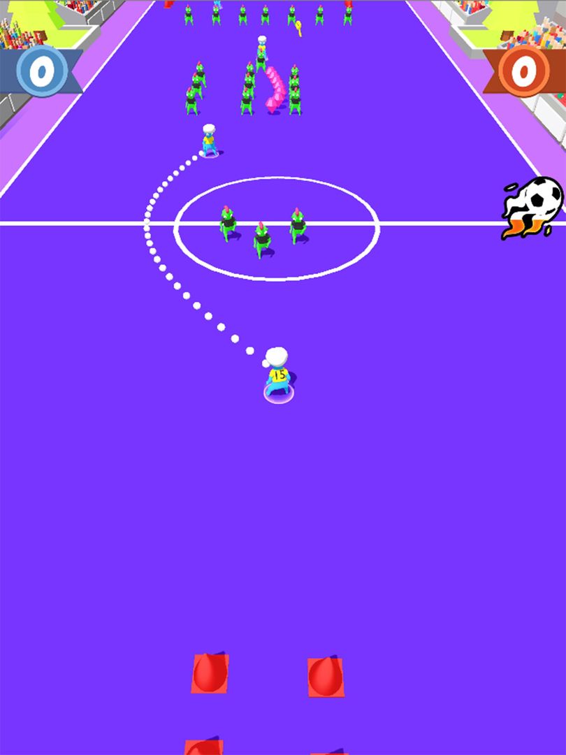 Pass Pass Goal! screenshot game