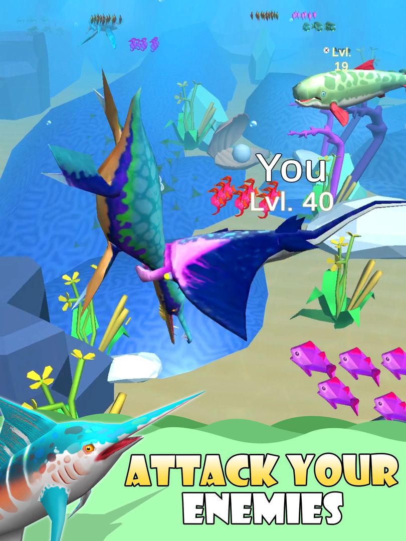 Screenshot of Dino Water World 3D