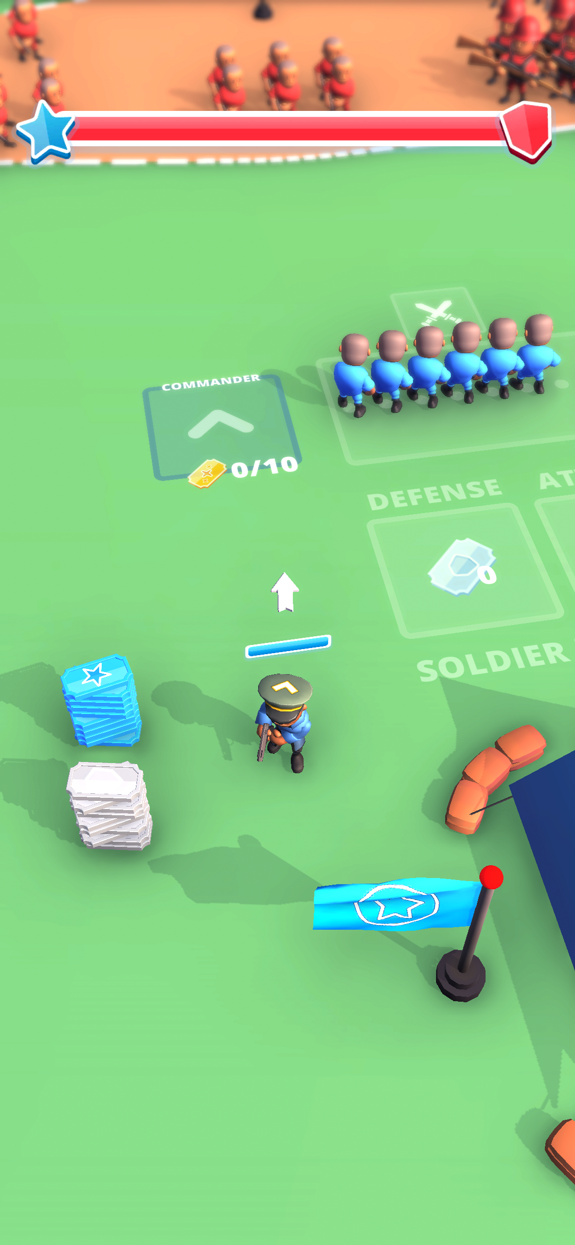 Screenshot of Squad Commander
