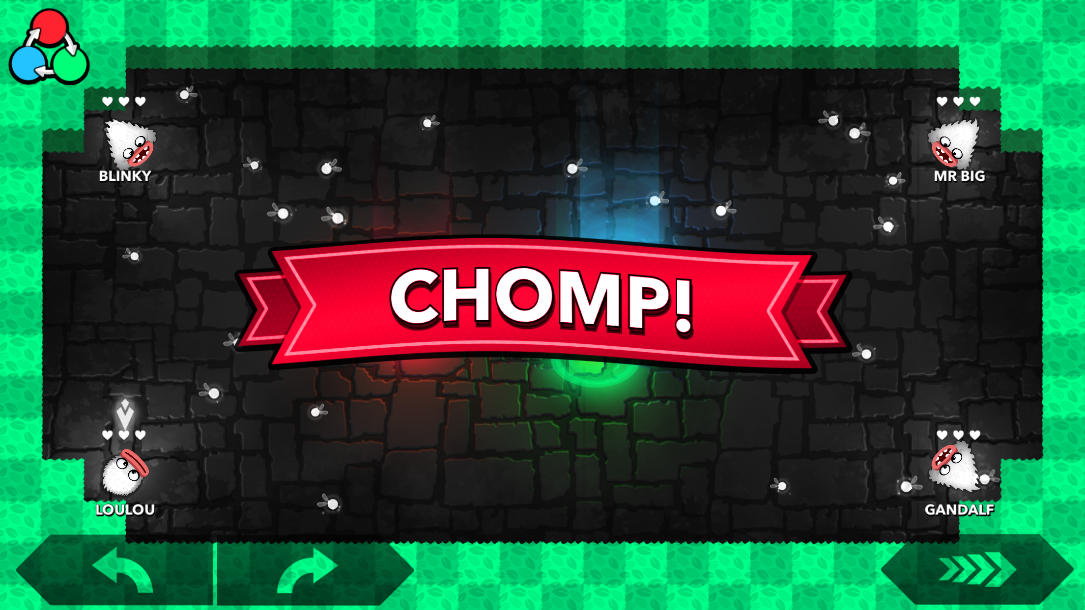 King Chomp Game Screenshot