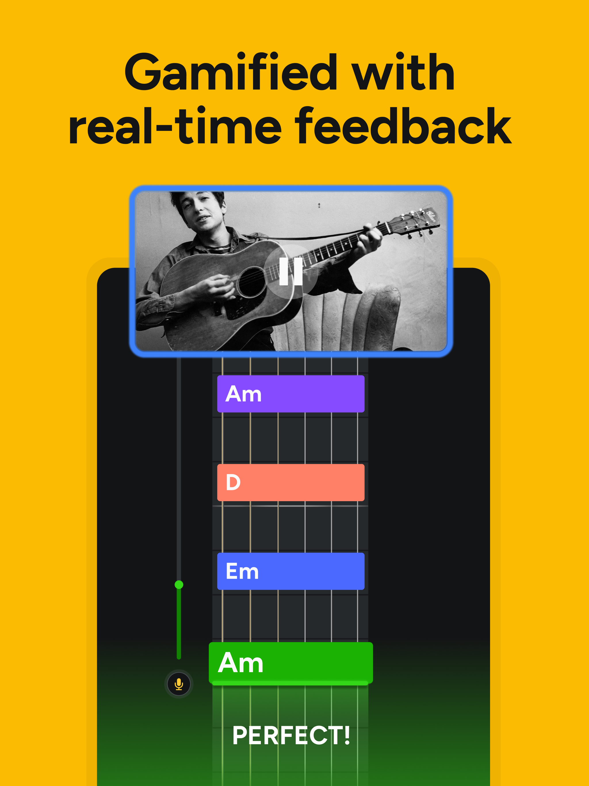 Chordie AI: Play Guitar Songs Game Screenshot