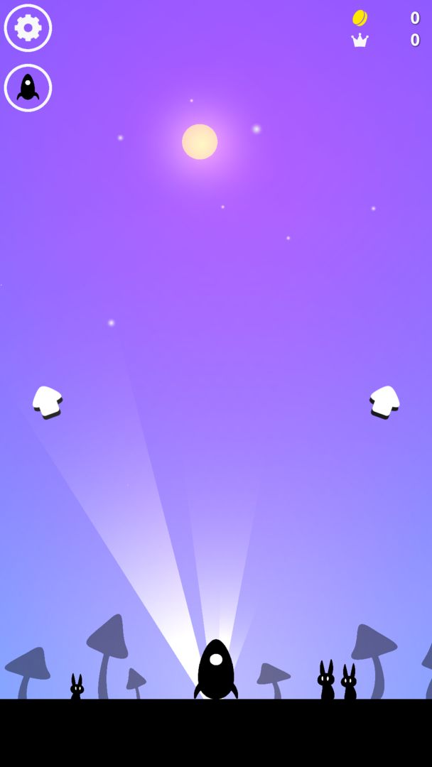 うさぎロケット screenshot game