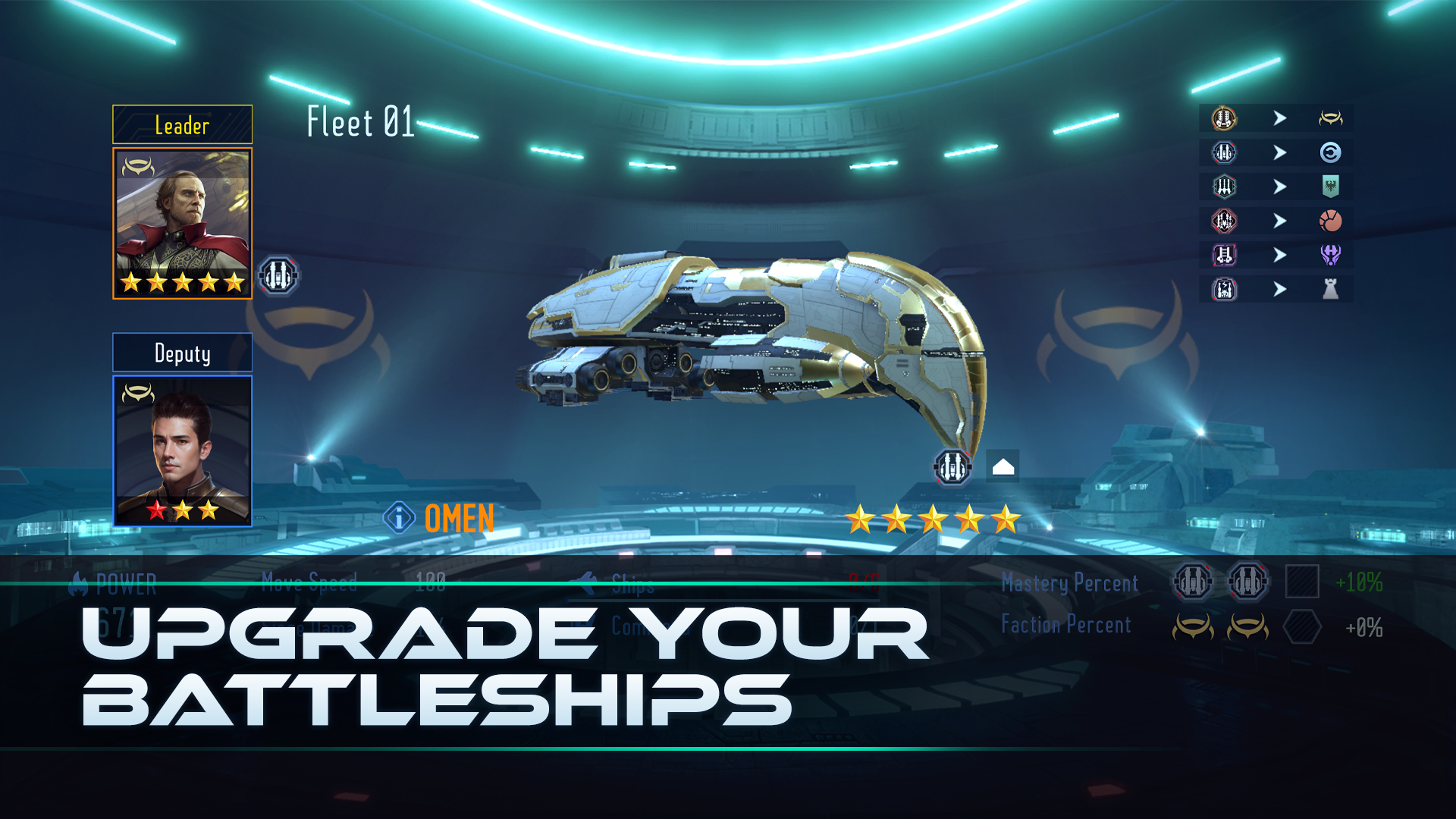 Screenshot of EVE Galaxy Conquest