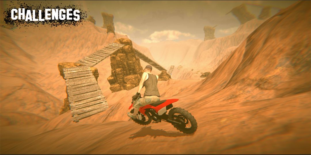 Screenshot of Arizona Freestyle Motocross:Unleashed Bike Pursuit