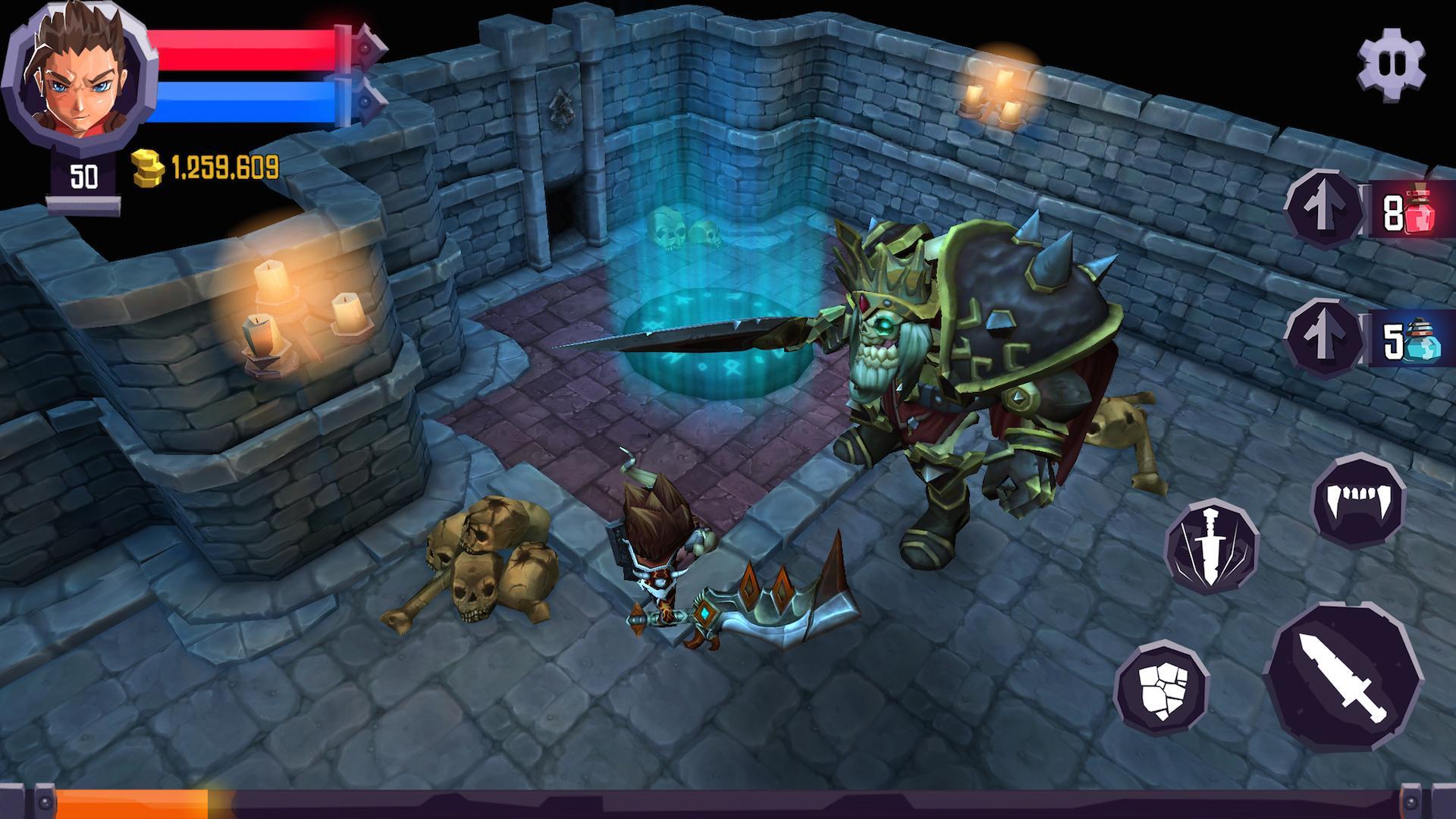 Heroes Curse screenshot game
