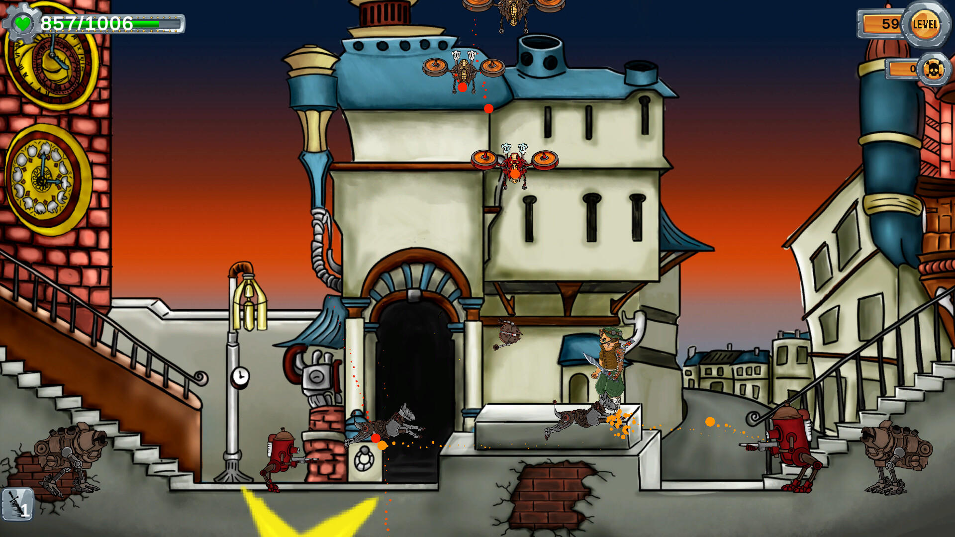 REX screenshot game