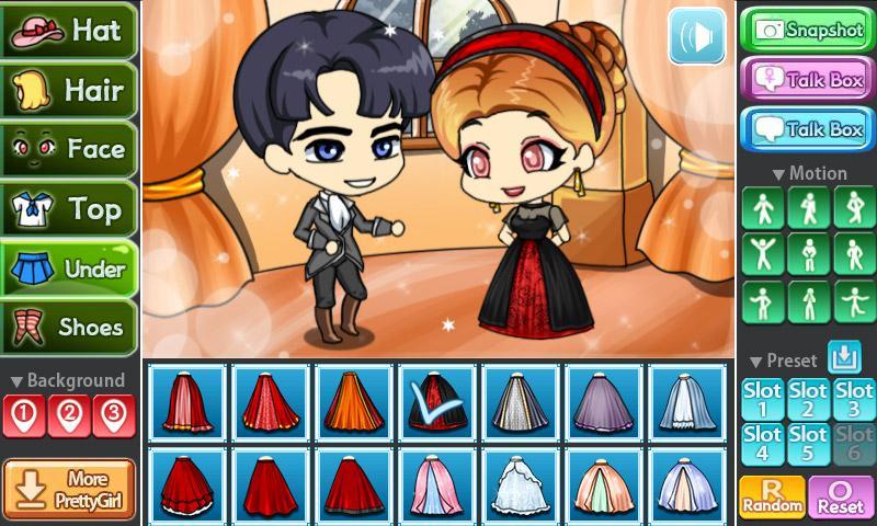 Pretty Girl's Romeo&Juliet Style screenshot game