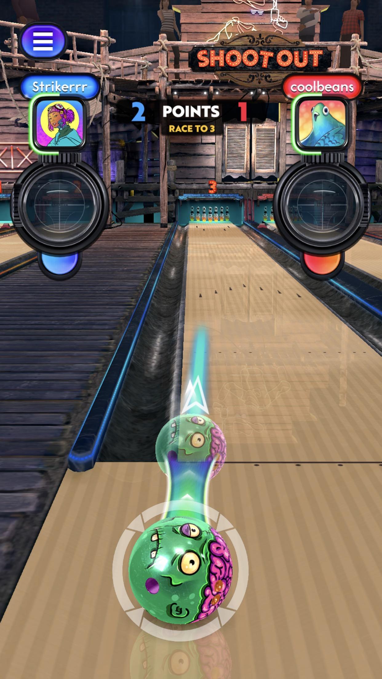 Bowling Fury: Ten Pin King Game Screenshot