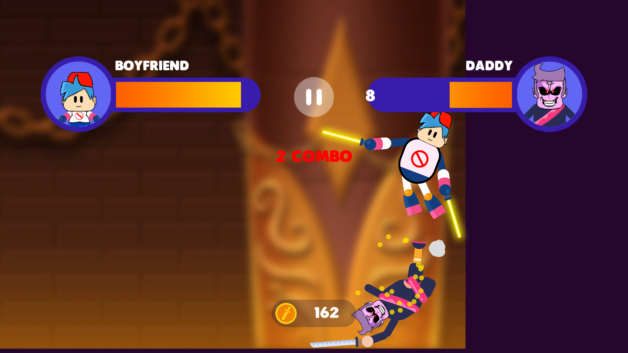 Googgy vs Pongo Game Screenshot