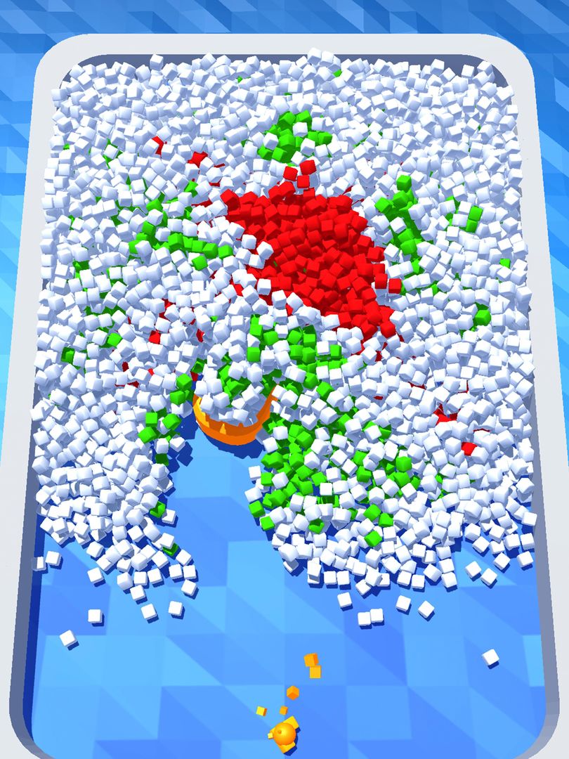 Collect Cubes - ASMR Puzzle 게임 스크린 샷