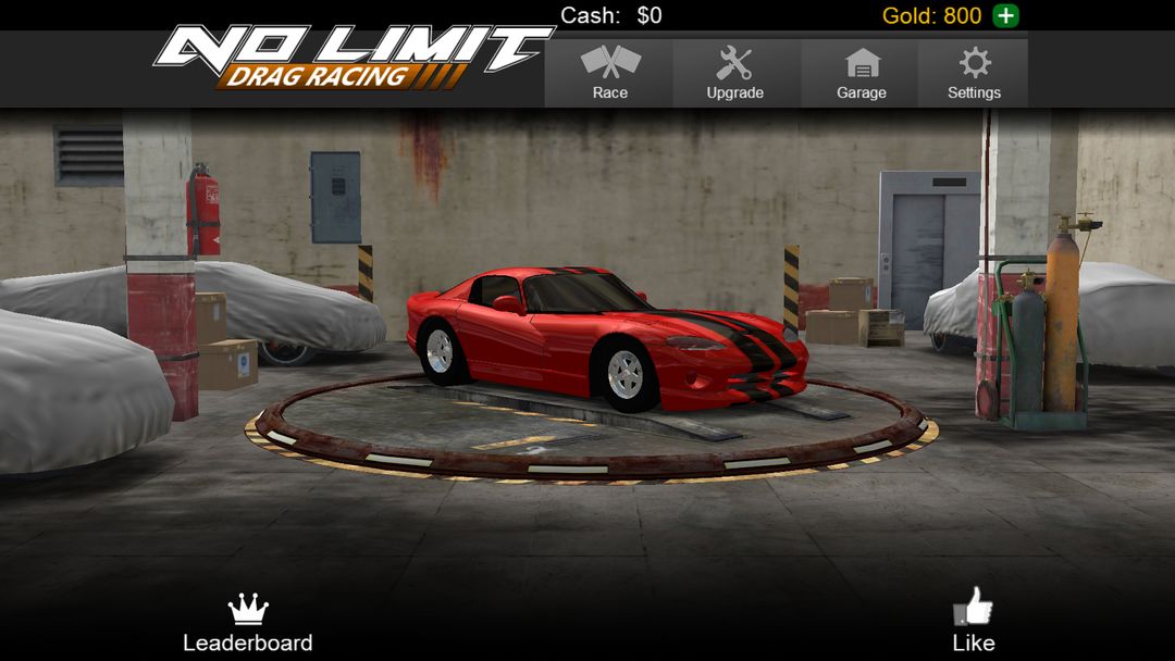 Screenshot of No Limit Drag Racing
