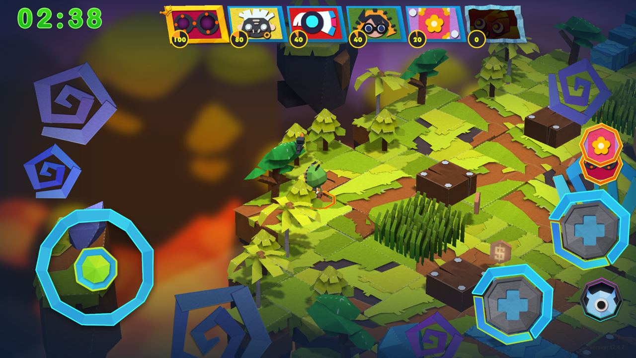 纸纸点点.io ゲームのスクリーンショット