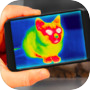 Thermal vision camera effects
