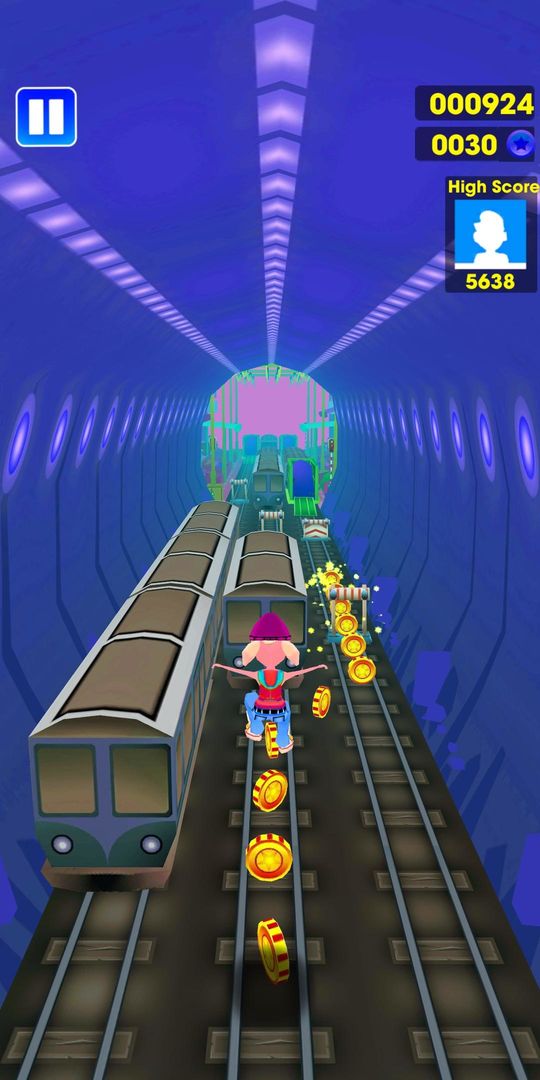 Subway Surf 3D 2018 게임 스크린 샷