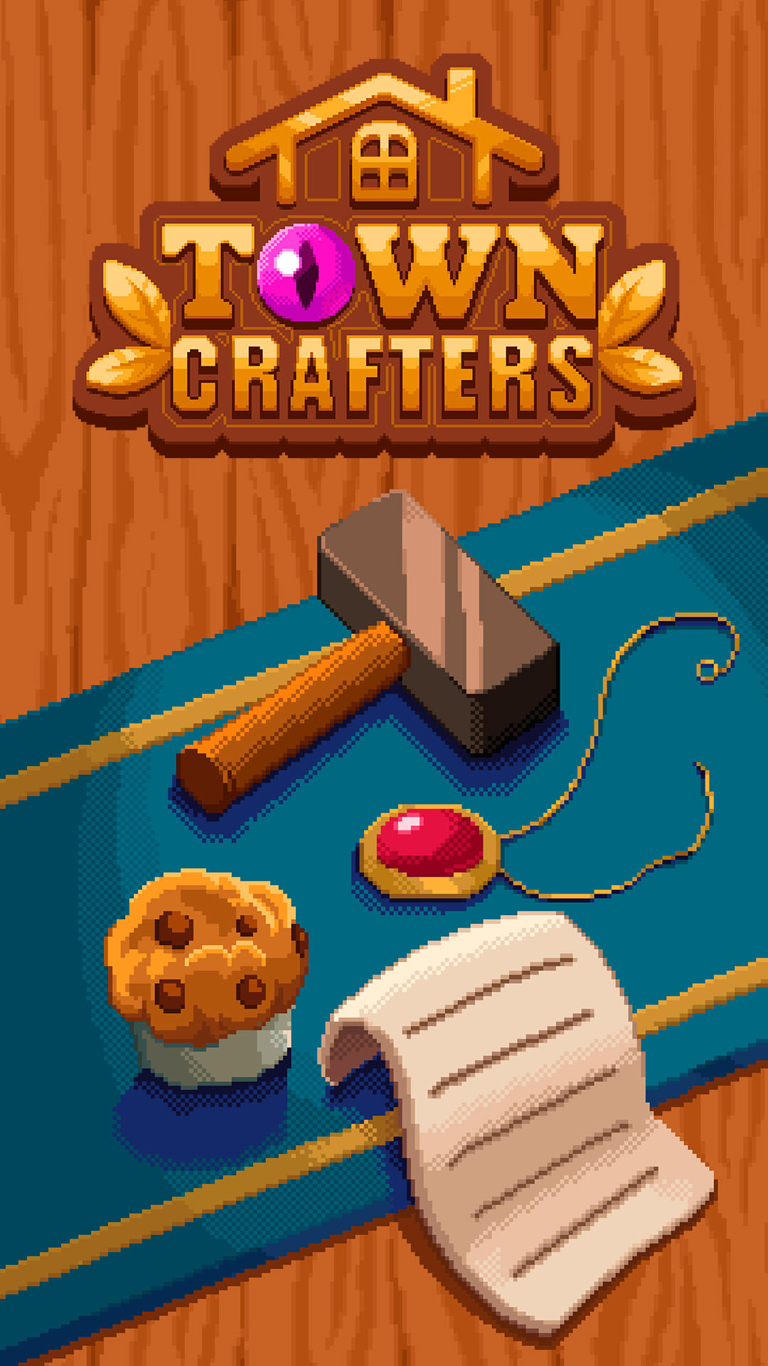 Cuplikan Layar Game Town Crafters