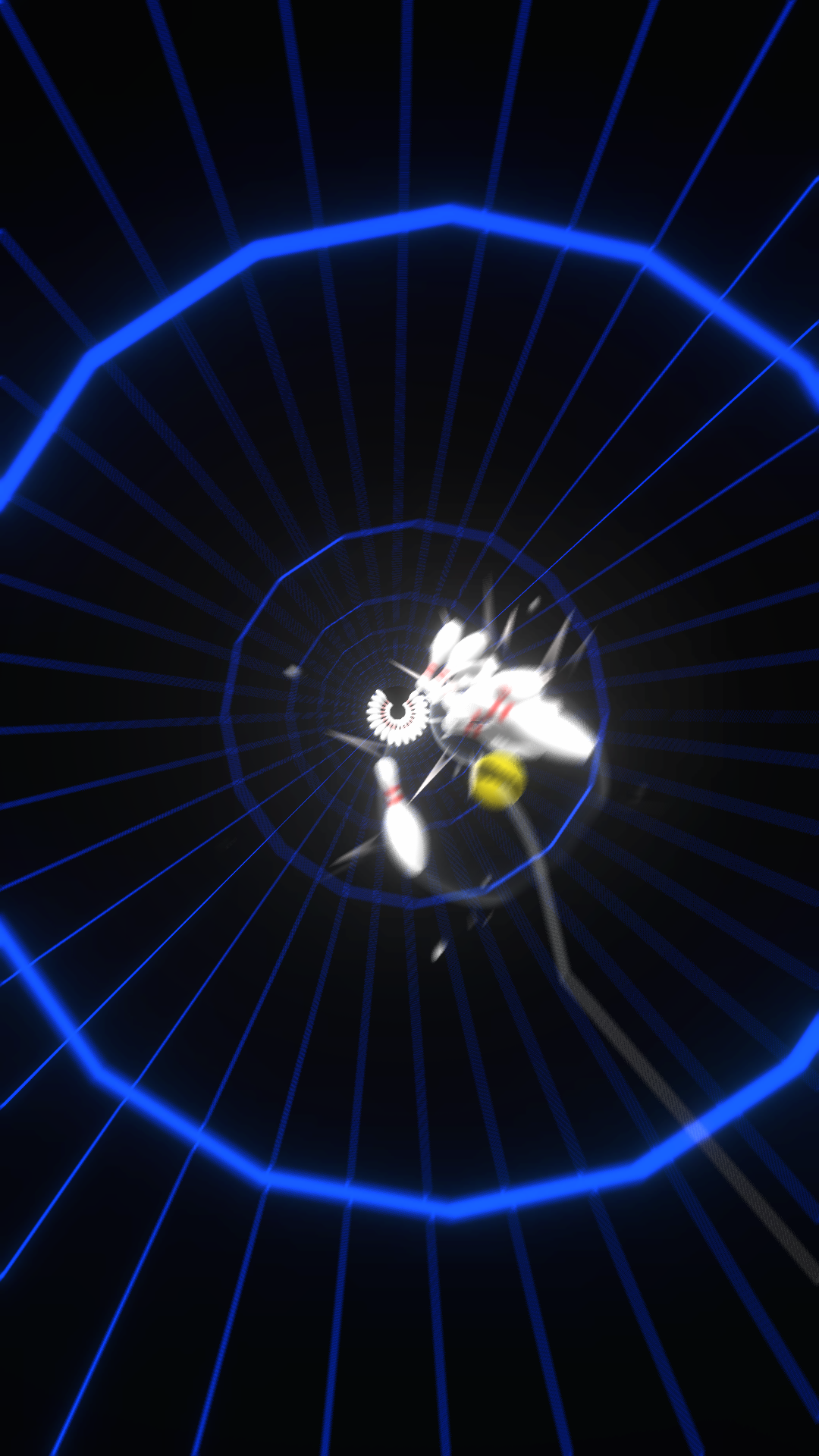 Tube Bowling Game Screenshot